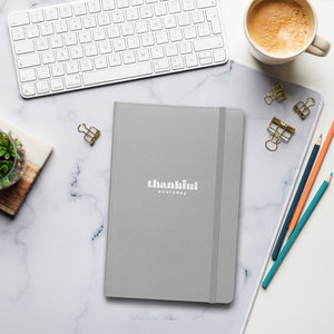 "Thankful Every Day" – Gratitude-Inspired Hardcover Bound Notebook