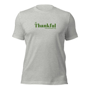 "Be Thankful" Colossians 3:15 Tee – Inspirational Thanksgiving Shirt- Unisex t-shirt: